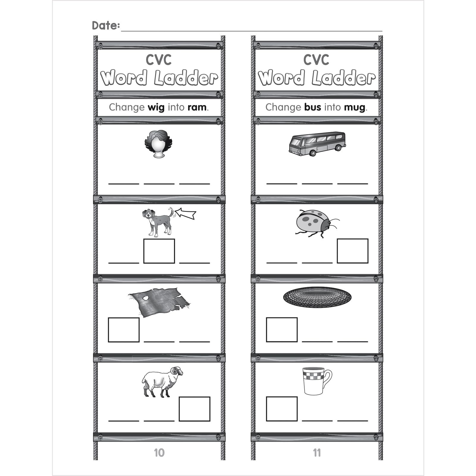 Really Good Stuff Word Ladder Journals - Set of 12 - Image 7