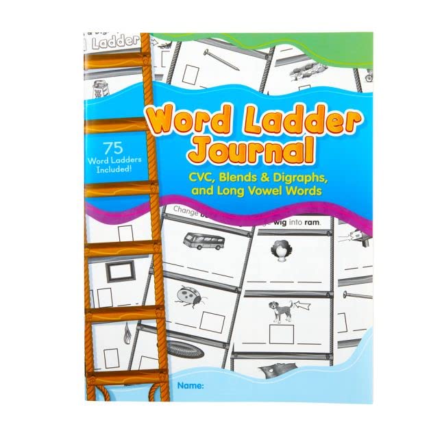 Really Good Stuff Word Ladder Journals - Set of 12 - Image 8