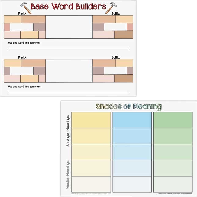 Really Good Stuff Word Map Dry Erase Boards - 3 Dry Erase Boards - Image 5