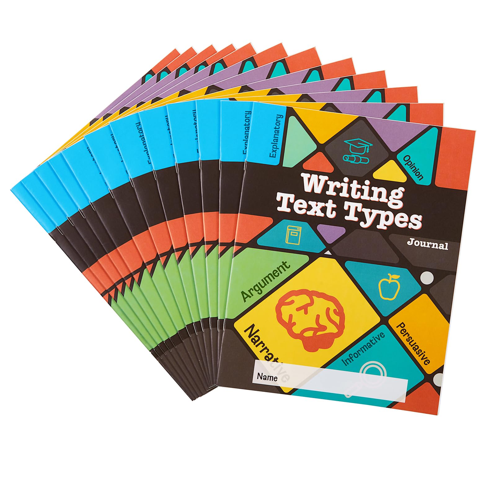 Really Good Stuff Writing Text Types Journals - Set of 12 - Image 3