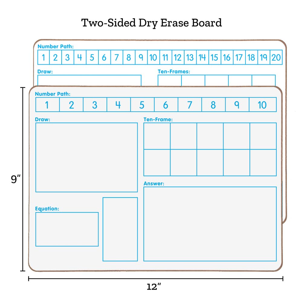 Solving Problems Two-Sided Dry Erase Boards Set - Image 5