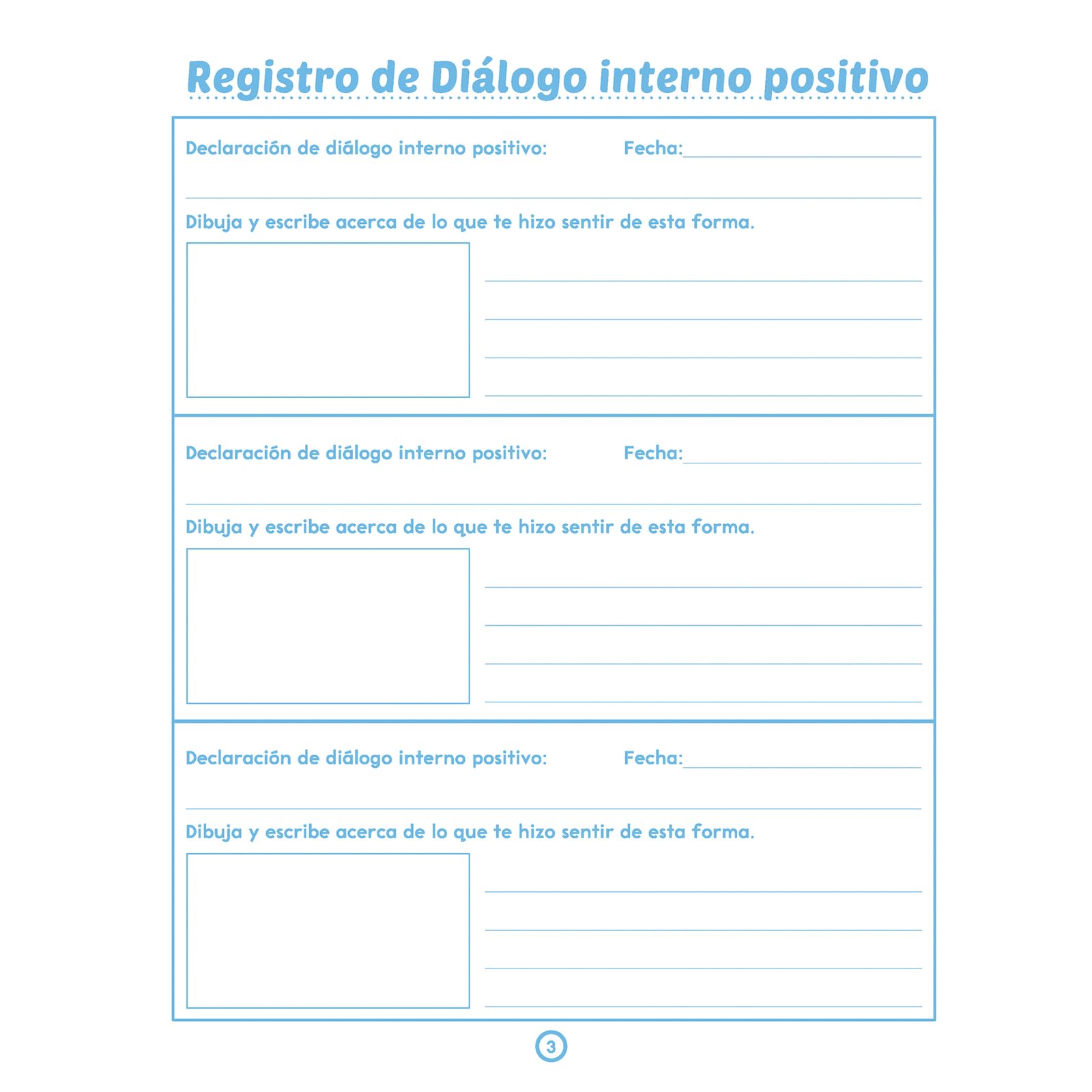 Spanish Be The Best You Can Be Logs (Registros de Se lo Mejor que puedas ser) - Set of 12 - Image 5