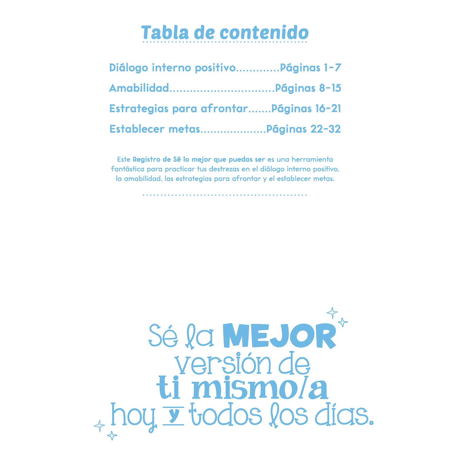 Spanish Be The Best You Can Be Logs (Registros de Se lo Mejor que puedas ser) - Set of 12 - Image 7