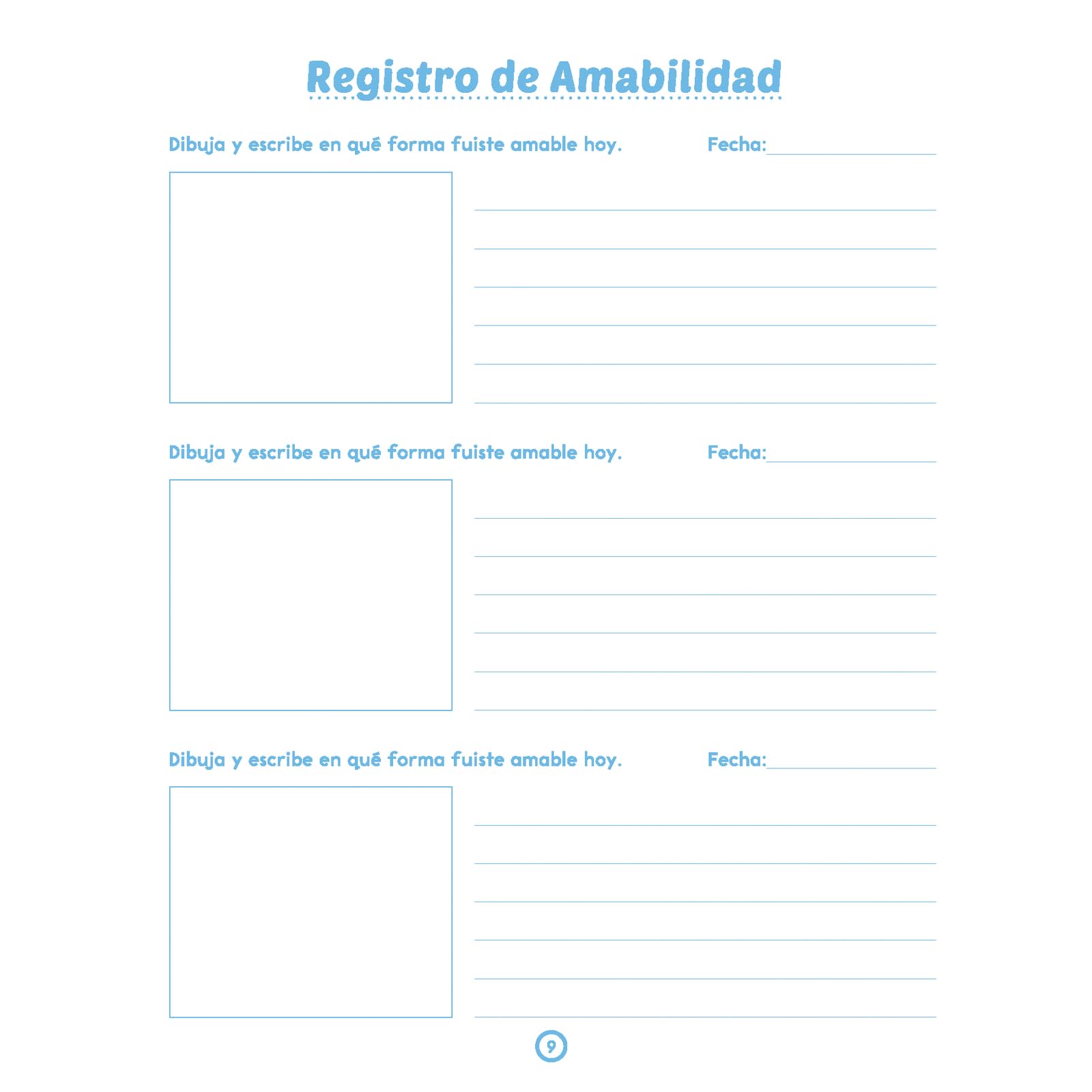 Spanish Be The Best You Can Be Logs (Registros de Se lo Mejor que puedas ser) - Set of 12 - Image 9