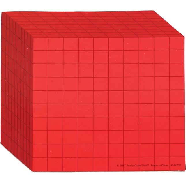 Student Manipulatives Pack - Base-10 Blocks - Image 5