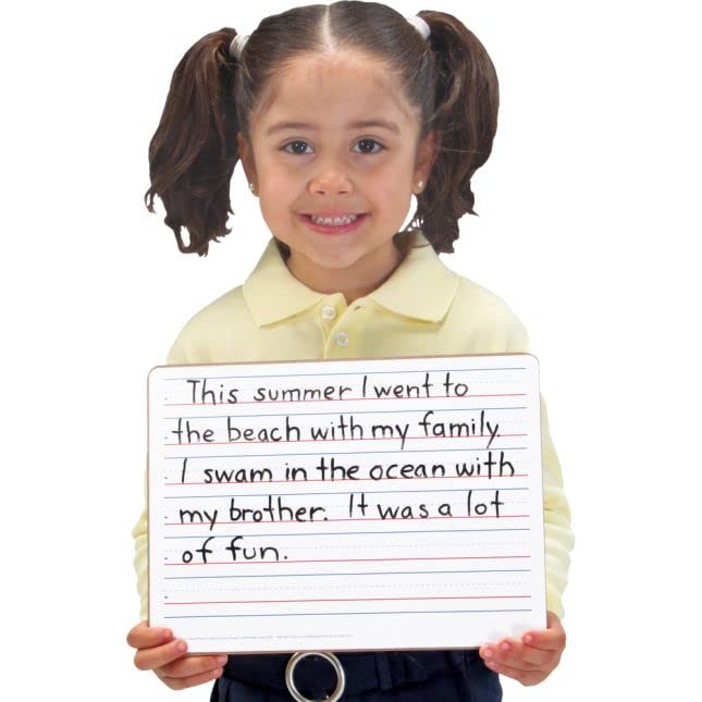 Two-Sided Primary Lined Dry Erase Boards - Non-Magnetic - 6 Boards - Image 7