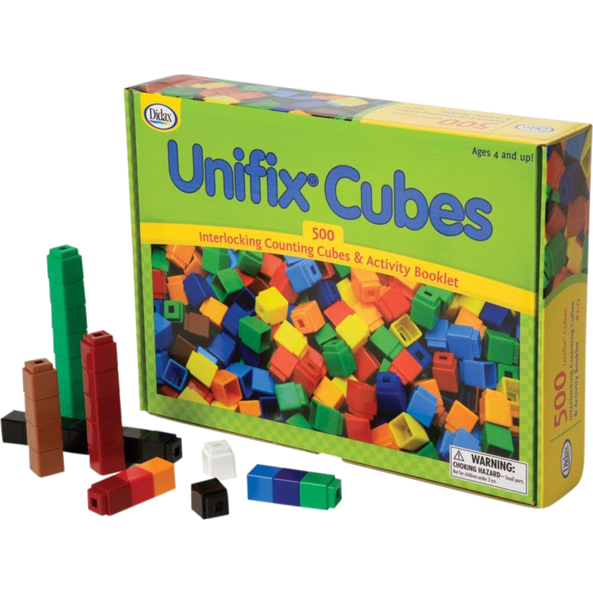 Unifix Cubes, Ten Assorted Colors, Set of 500 - Image 2