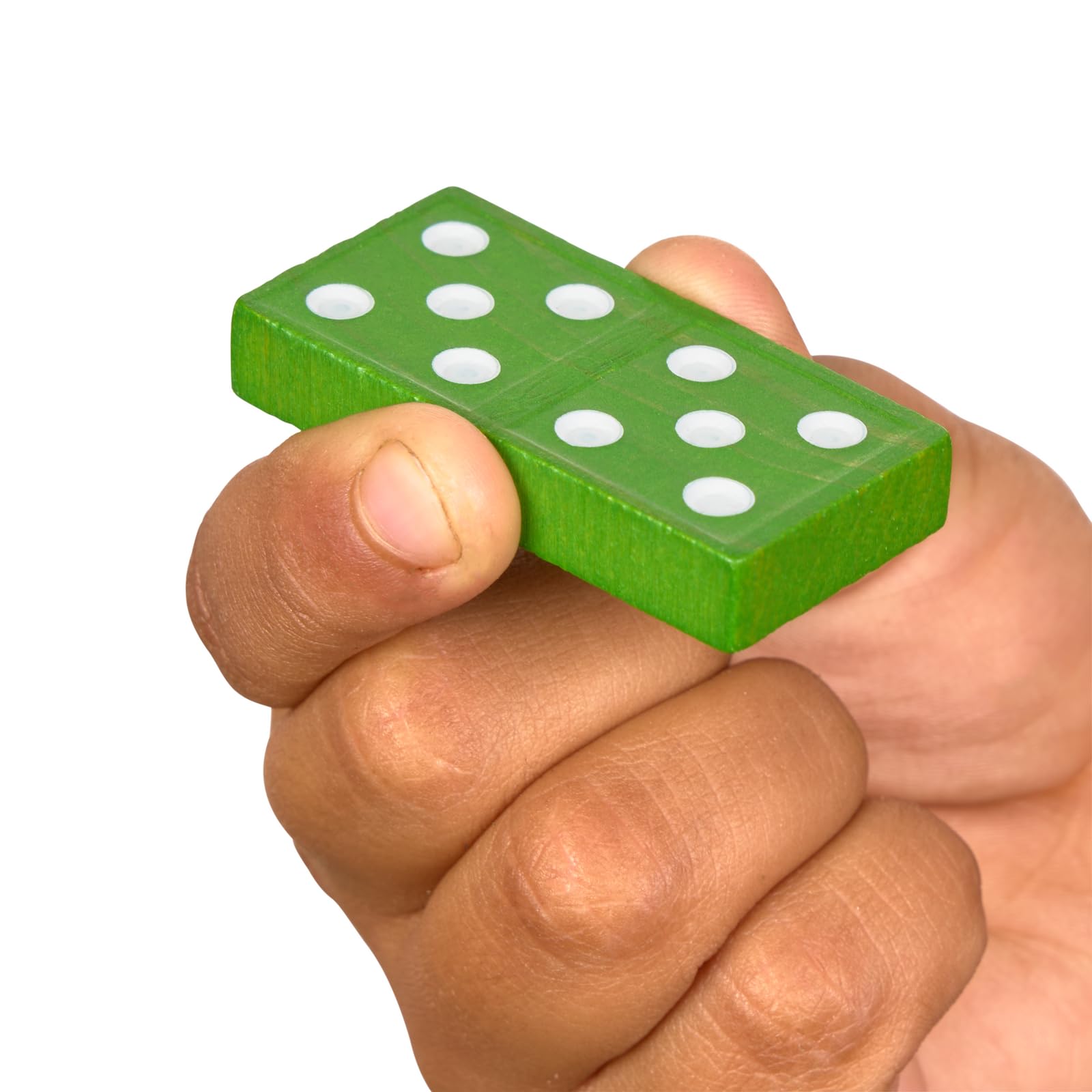 Wooden Dominoes - 168 Pieces, Excellerations - Image 3