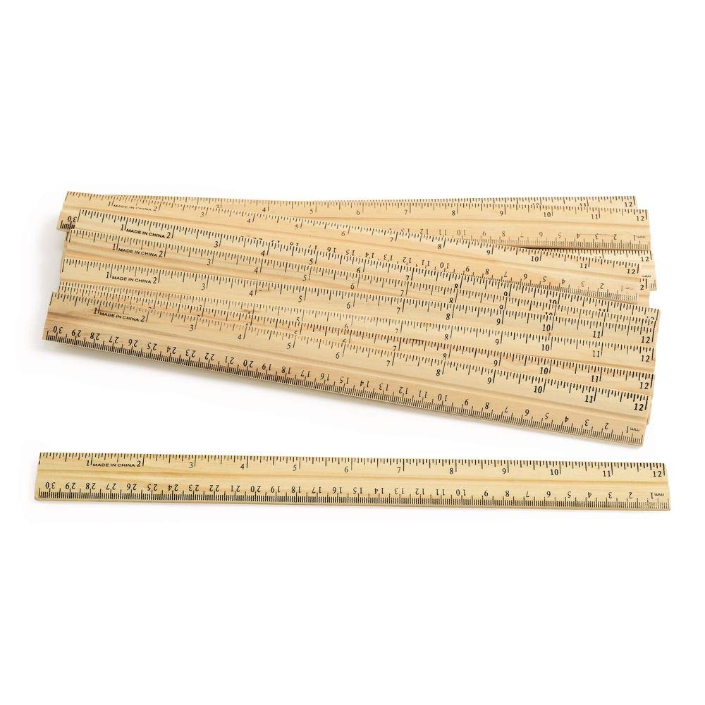 Wooden Rulers - Set of 12 Excellerations